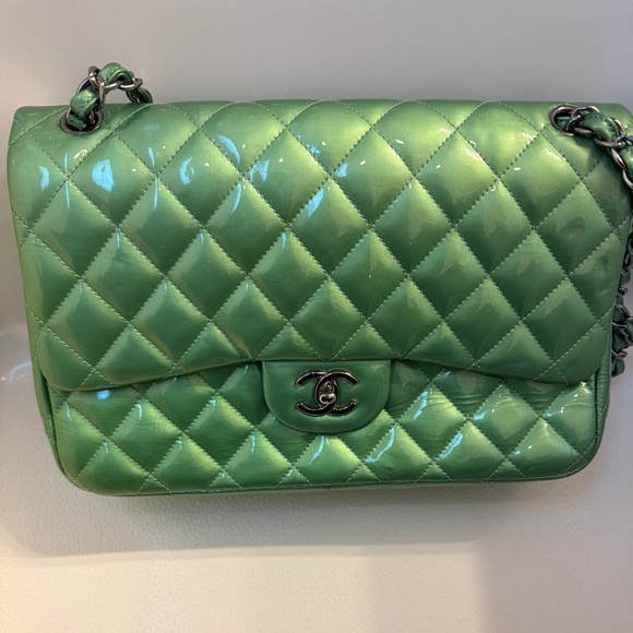 Chanel Handbags - Chanel Timeless Classique Patent Leather handbag